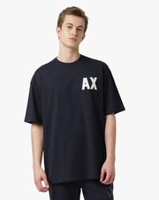 ARMANI EXCHANGE COTTON T Shirt BLACK Stylezz.in